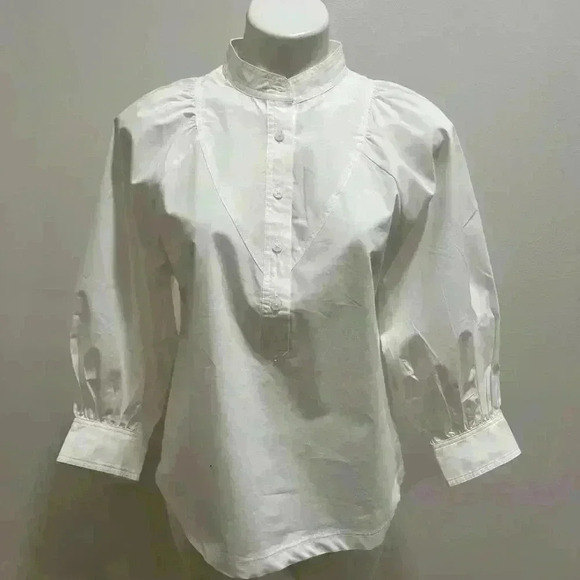 Banana Republic CLEO FASHION POPLIN SHIRT - Picture 1 of 7